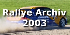 Rallye Archiv 2003